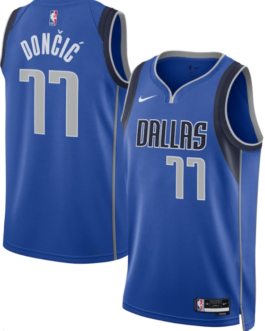 Dallas Mavericks Luka Doncic Blue Swingman Jersey -Icon Edition